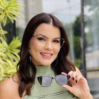 safine com br oculos 2 em 1 clip on gatinho marrom samira 2