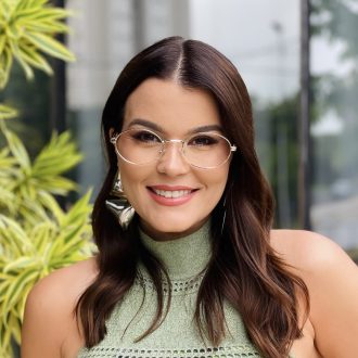 safine com br oculos de grau feminino oval dourado poly 2 0