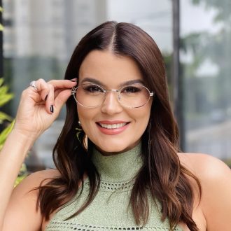 safine com br oculos de grau feminino oval prata poly 2 0