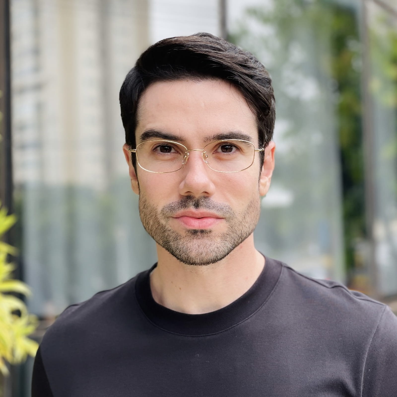 safine com br oculos de grau masculino em titanio oval dourado matteo 2 safine com br oculos de grau masculino em titanio oval dourado matteo 2