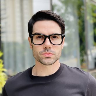 safine com br oculos de grau masculino quadrado preto danilo 2