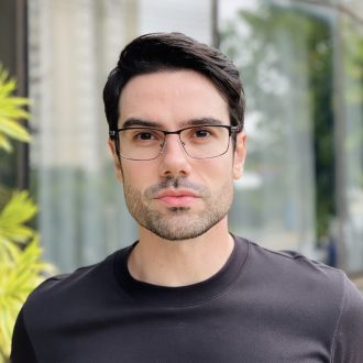 safine com br oculos de grau masculino retangular preto e grafite fabio