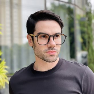 safine com br oculos de grau quadrado preto fosco marcelo 2 0 3