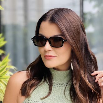 safine com br oculos de sol feminino retangular preto e marrom thassia 2