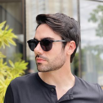 safine com br oculos de sol masculino redondo cinza mario 1