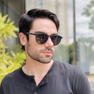 safine com br oculos de sol masculino redondo cinza mario 1