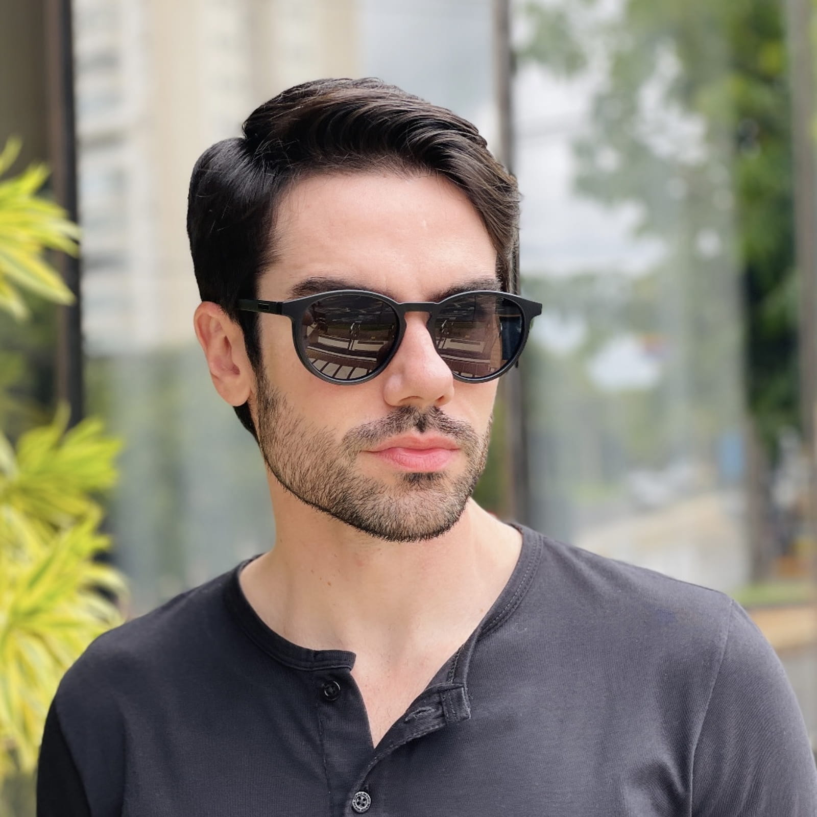 safine com br oculos de sol masculino redondo preto e azul mario 1 safine com br oculos de sol masculino redondo preto e azul mario 1