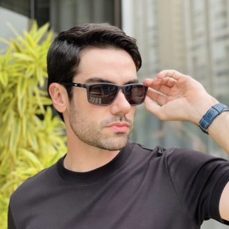 safine com br oculos de sol masculino retangular cinza marcos 1