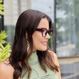 safine com br oculos feminino 2 em 1 clip on gatinho marsala claudia 1