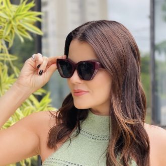 safine com br oculos feminino 2 em 1 clip on gatinho marsala claudia 9