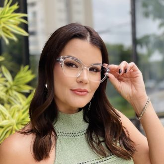 safine com br oculos feminino 2 em 1 clip on gatinho transparente claudia 2