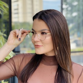 safine com br oculos 2 em 1 clip on gatinho dourado e marrom louise 2 0 6