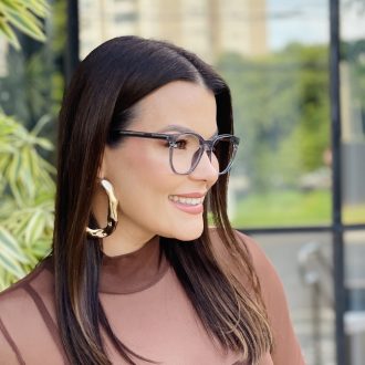 safine com br oculos 2 em 1 clip on hexagonal cinza transparente dulce 8