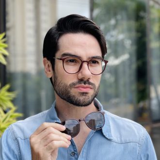 safine com br oculos 2 em 1 clip on masculino hexagonal cinza juliano 3 0 20