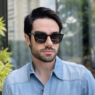 safine com br oculos 2 em 1 clip on masculino hexagonal cinza juliano 3 0 26