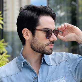 safine com br oculos 2 em 1 clip on masculino hexagonal cinza juliano 3 0 40