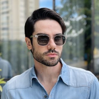 safine com br oculos 2 em 1 clip on masculino hexagonal cinza juliano 3 0 42