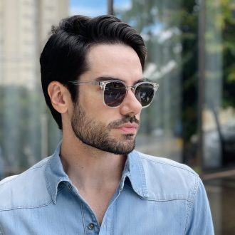 safine com br oculos 2 em 1 clip on masculino hexagonal cinza juliano 3 0 43