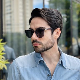 safine com br oculos 2 em 1 clip on masculino hexagonal cinza juliano 3 0 49