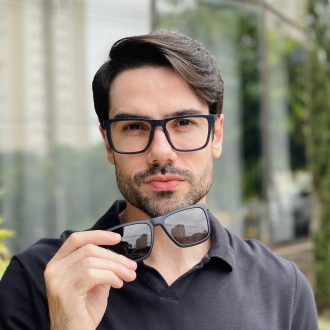 safine com br oculos 2 em 1 clip on masculino quadrado azul arthur 3