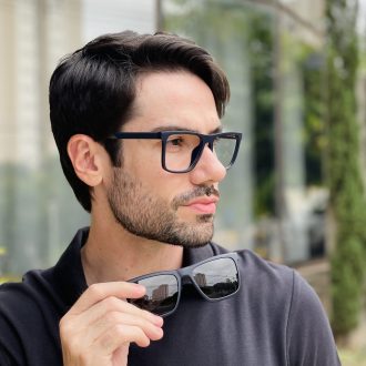 safine com br oculos 2 em 1 clip on masculino quadrado azul arthur 4