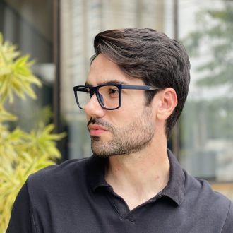 safine com br oculos 2 em 1 clip on masculino quadrado azul arthur 9