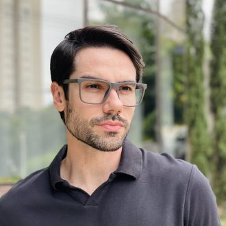 safine com br oculos 2 em 1 clip on masculino quadrado cinza arthur 7