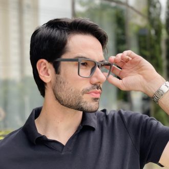 safine com br oculos 2 em 1 clip on masculino quadrado cinza arthur 8