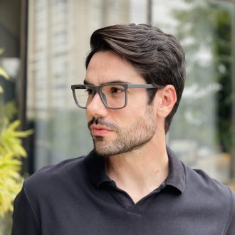 safine com br oculos 2 em 1 clip on masculino quadrado cinza arthur 9