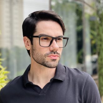 safine com br oculos 2 em 1 clip on masculino quadrado grafite arthur 7