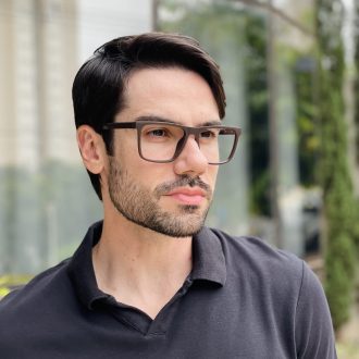 safine com br oculos 2 em 1 clip on masculino quadrado marrom arthur 7