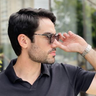 safine com br oculos 2 em 1 clip on masculino redondo cinza mike 1