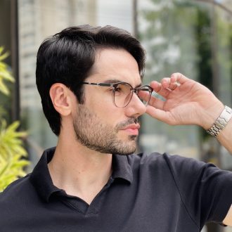 safine com br oculos 2 em 1 clip on masculino redondo cinza mike 8