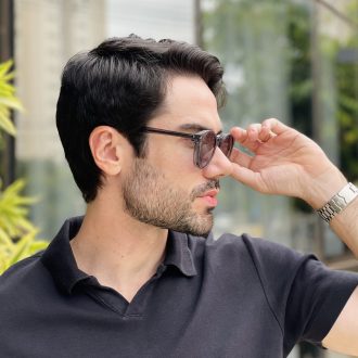 safine com br oculos 2 em 1 clip on masculino redondo cinza paulo 2 0 1