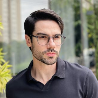 safine com br oculos 2 em 1 clip on masculino redondo cinza paulo 2 0 7