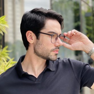 safine com br oculos 2 em 1 clip on masculino redondo cinza paulo 2 0 8