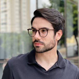 safine com br oculos 2 em 1 clip on masculino redondo marrom otto 2 0 19