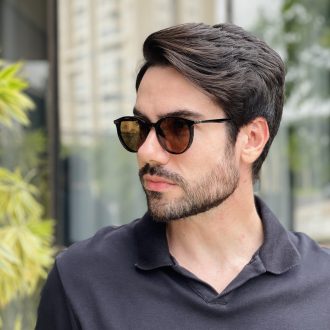 safine com br oculos 2 em 1 clip on masculino redondo marrom otto 2 0 22