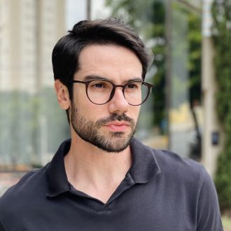 safine com br oculos 2 em 1 clip on masculino redondo marrom otto 2 0 7