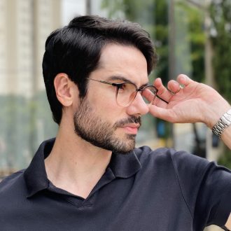 safine com br oculos 2 em 1 clip on masculino redondo marrom rui 4 0 18