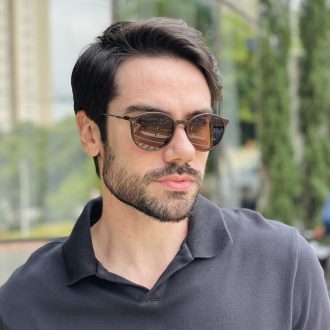 safine com br oculos 2 em 1 clip on masculino redondo marrom rui 4 0