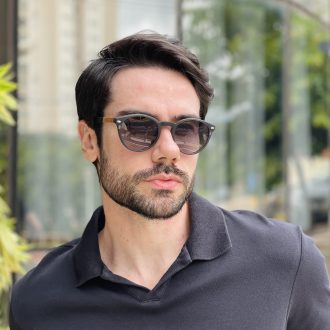 safine com br oculos 2 em 1 clip on masculino redondo preto fosco sergio 10