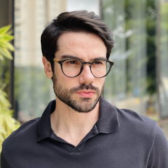 safine com br oculos 2 em 1 clip on masculino redondo preto fosco sergio 27