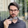 safine com br oculos 2 em 1 clip on masculino redondo preto fosco sergio 33