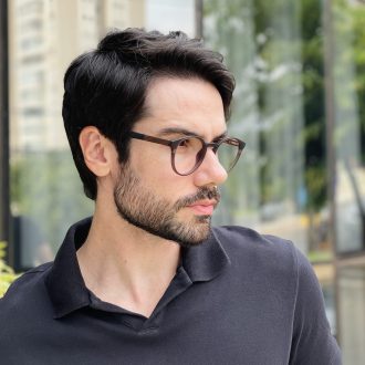 safine com br oculos 2 em 1 clip on masculino redondo preto fosco sergio 38