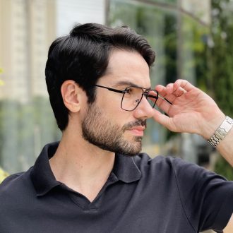 safine com br oculos 2 em 1 clip on masculino redondo preto fosco sergio 42