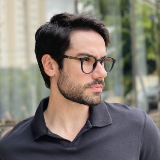 safine com br oculos 2 em 1 clip on masculino redondo preto fosco sergio 8