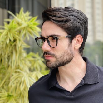 safine com br oculos 2 em 1 clip on masculino redondo preto fosco sergio 9