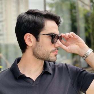 safine com br oculos 2 em 1 clip on masculino redondo preto mike 16