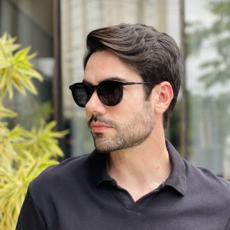 safine com br oculos 2 em 1 clip on masculino redondo preto mike 17